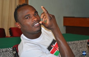 Oliech Dennis, Captain of the Kenyan National Team, Harambee Stars