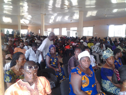 A cross section of participants at the sympsium