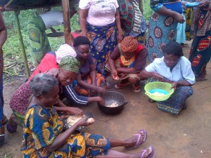Bakassi women suffering and smiling