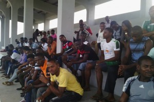 Team Unical before their departure for the 2014 NUGA Games