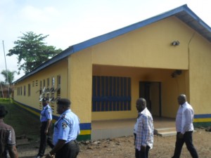 Renovated police building in Ikom Division