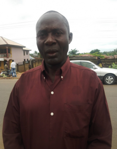 Mr Moses Udam, Chairman, Ogoja Amalgamated Traders Association