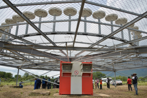 Instrument Landing System at the Bebi Airstrip