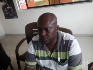 Mr. Effiong Nyong, Convener, Conference of Cross River Professionals during a press briefing in Calabar