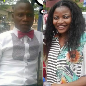 Impeached  NACRISS Senate President, Onun  Obono (left) and his Vice President, Juliet Manyo