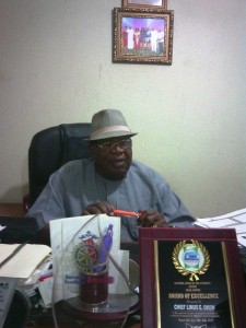 Chief Linus Okom (Ada Bekwara) Chairman, PDP Northern Senatorial District Caucus, Cross River State