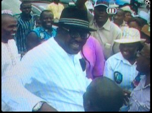 Hilliard Ettah, National Vice Chairman, APC arriving Calabar