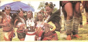 Maidens at the festival