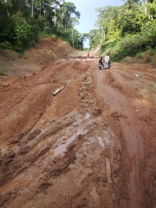 The abandoned Ukele road