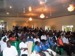 Members of the APC in the session with the State Chairman of the Party, Mr. Usani Usani in Calabar South