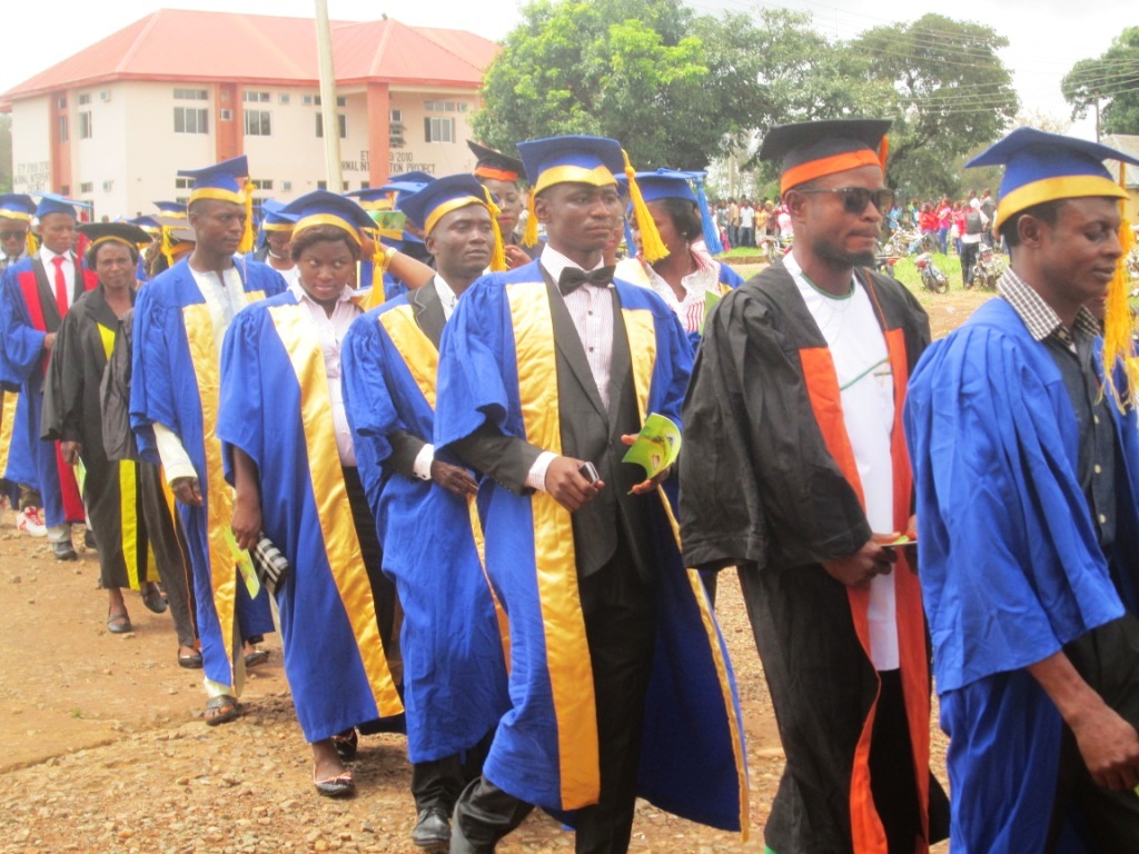 Matriculating students of FCE Obudu