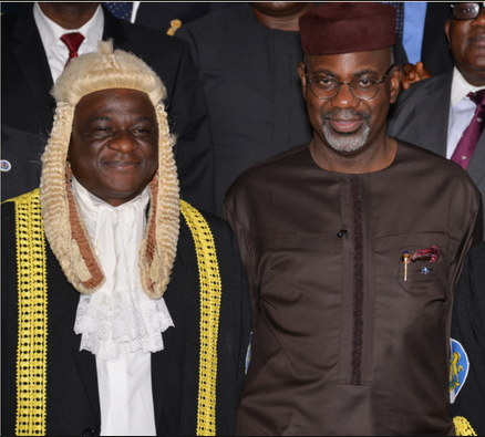 Speaker, Hon. Larry Odey and Governor Liyel Imoke