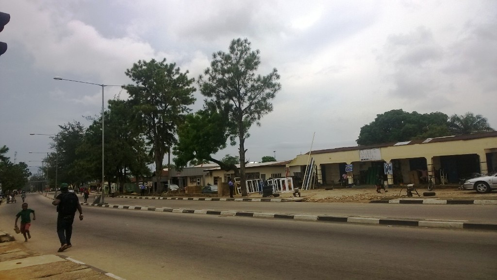 Calabar Streets, deserted for Mama P