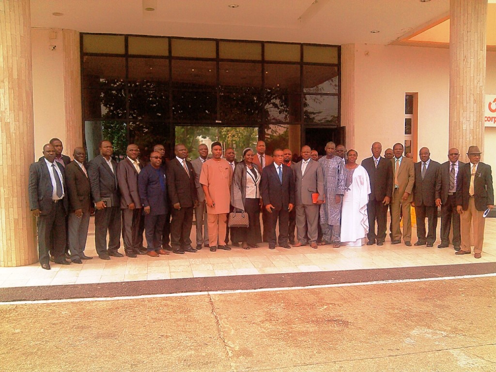 Cross River State Deputy Governor, Prof. Ivara Esu and other participants in a group photograph