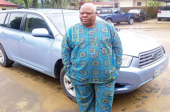 Jackson Umoh - Accused of stealing a lawmaker's car