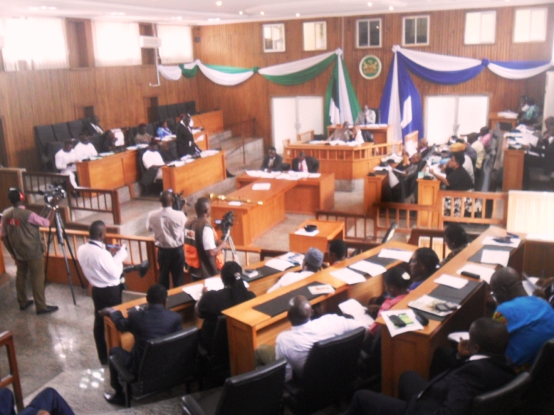 Cross River State House of Assembly in plenary