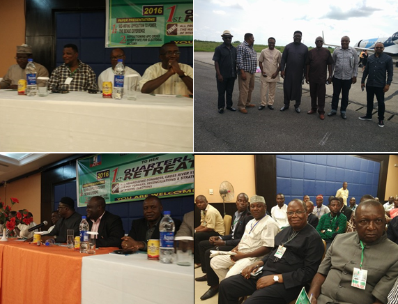 Scenes from the APC retreat yesterday in Calabar