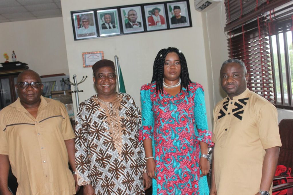 Dr Inyang Asibong (2nd from right) with health stakeholders after the meeting