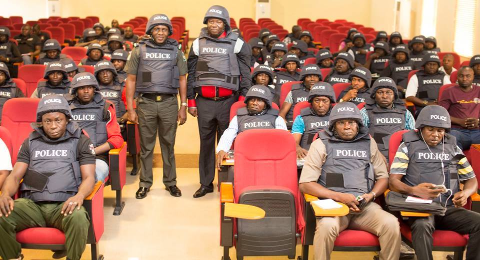 Federal SARS in one of the trainings (Photo Credit: NUAT)