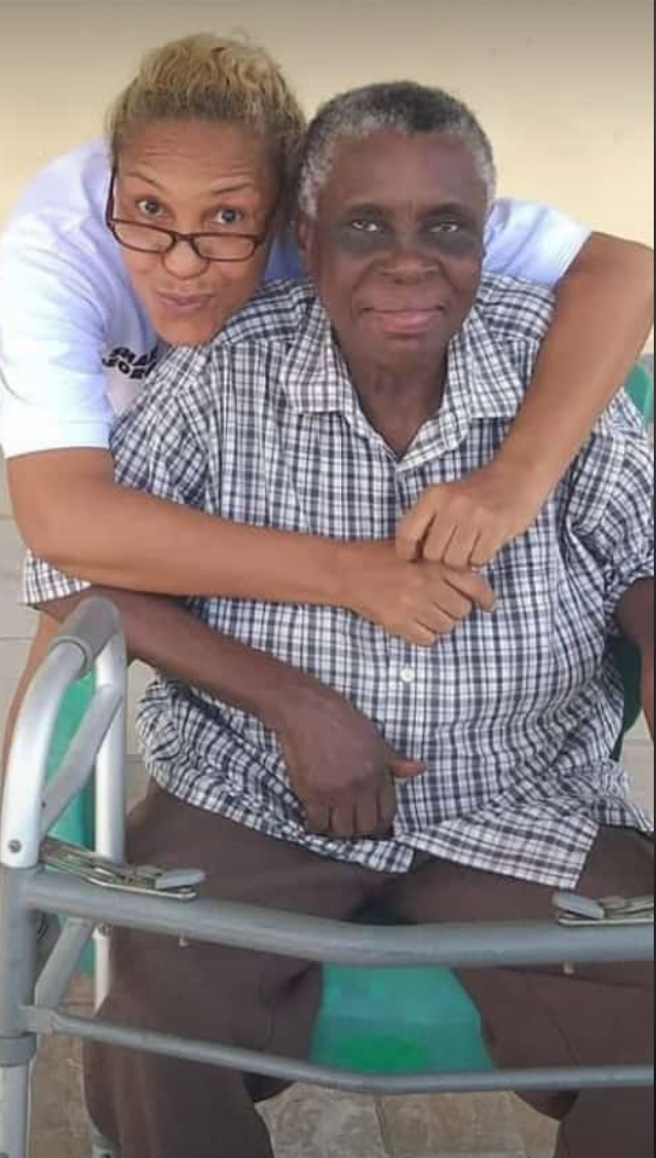 The late Mrs. Osim George and her daughter, Shan George. Credit: Shan George