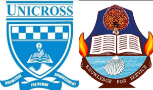 University of Cross River State (UNICROSS) and University of Calabar (UNICAL) logos (Credit: CrossRiverWatch/Jonathan Ugbal)