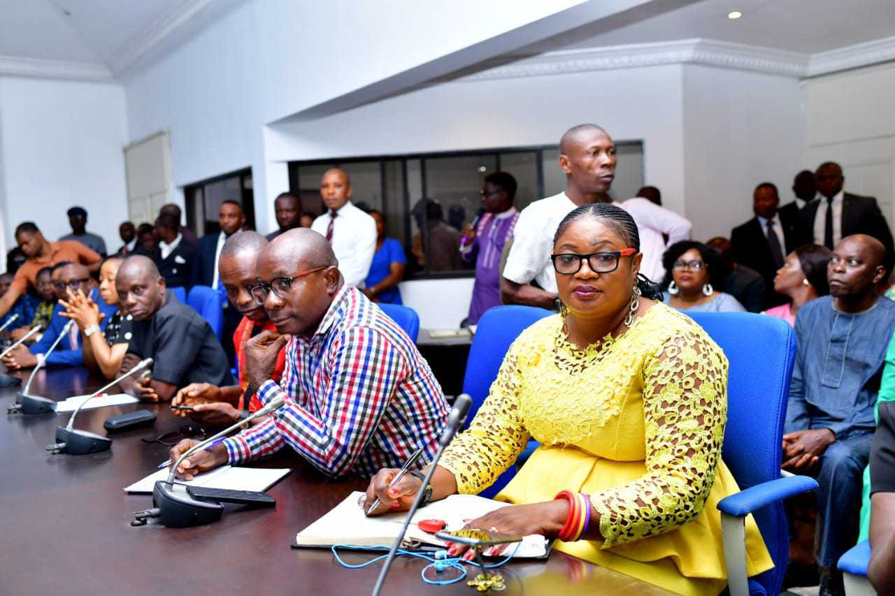 Cross River: Gov. Bassey Otu Meet Government House Staff, Promise To ...