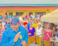 Rep Akpanke commissiongs classroom block at Community Secondary School Kubong Bette