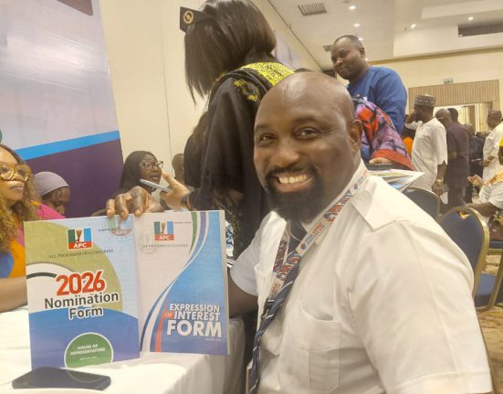 Captain Edom Tawo picks APC nomination forms for Obubra Etung federal constituency Abuja
