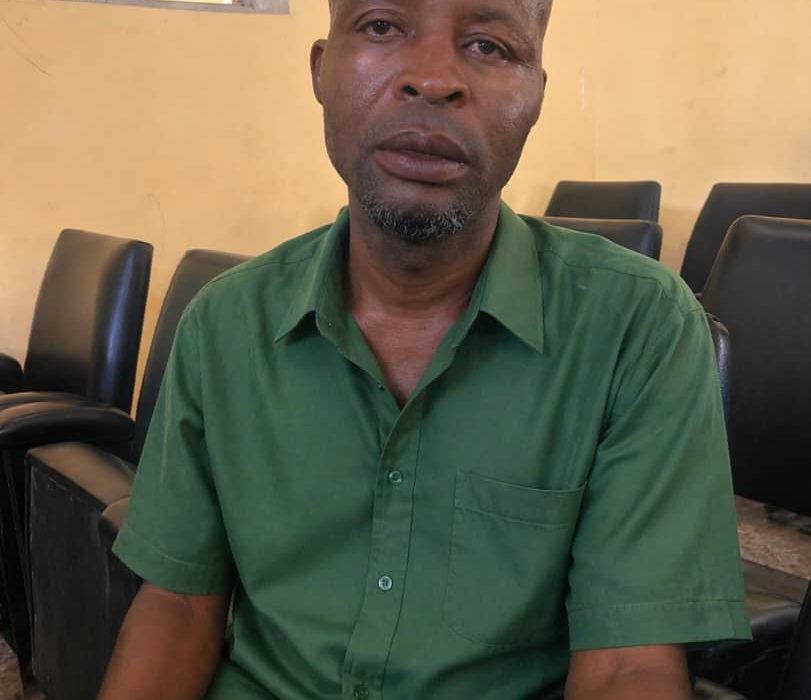 A picture of Imeh Sunday, the convicted Incestous rapist